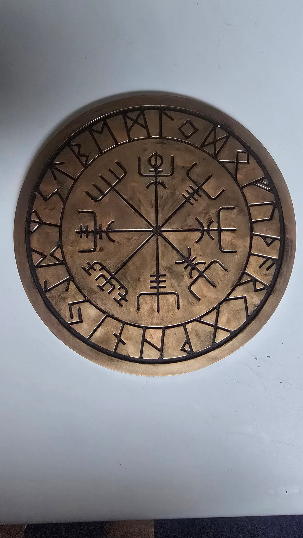 Orgonite Vegvísir Viking Compass