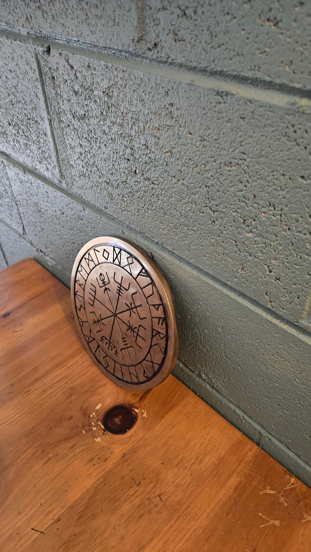 Orgonite Vegvísir Viking Compass