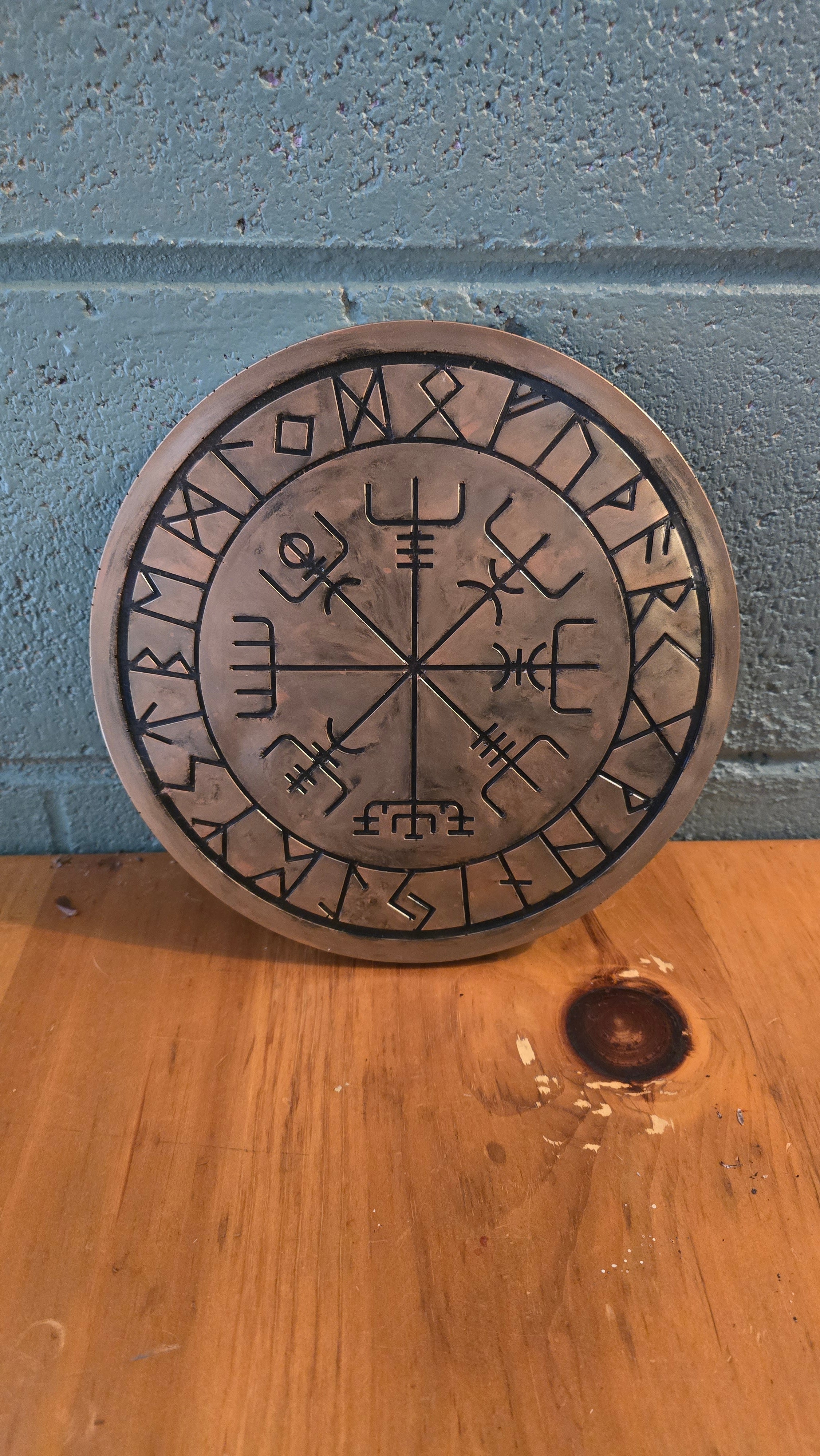 Orgonite Vegvísir Viking Compass